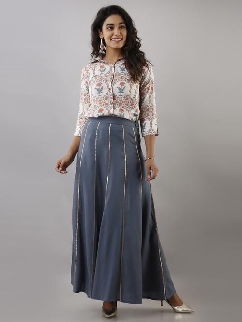 floral skirt top set - 17819668 - Standard Image - 1