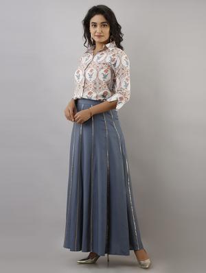 floral skirt top set - 17819668 - Standard Image - 2