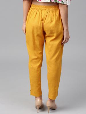mid rise solid pleated trouser - 17819724 - Standard Image - 3