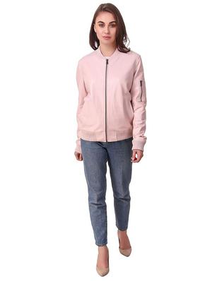 mandarin neck leather/leatherette jacket - 17821855 - Standard Image - 4