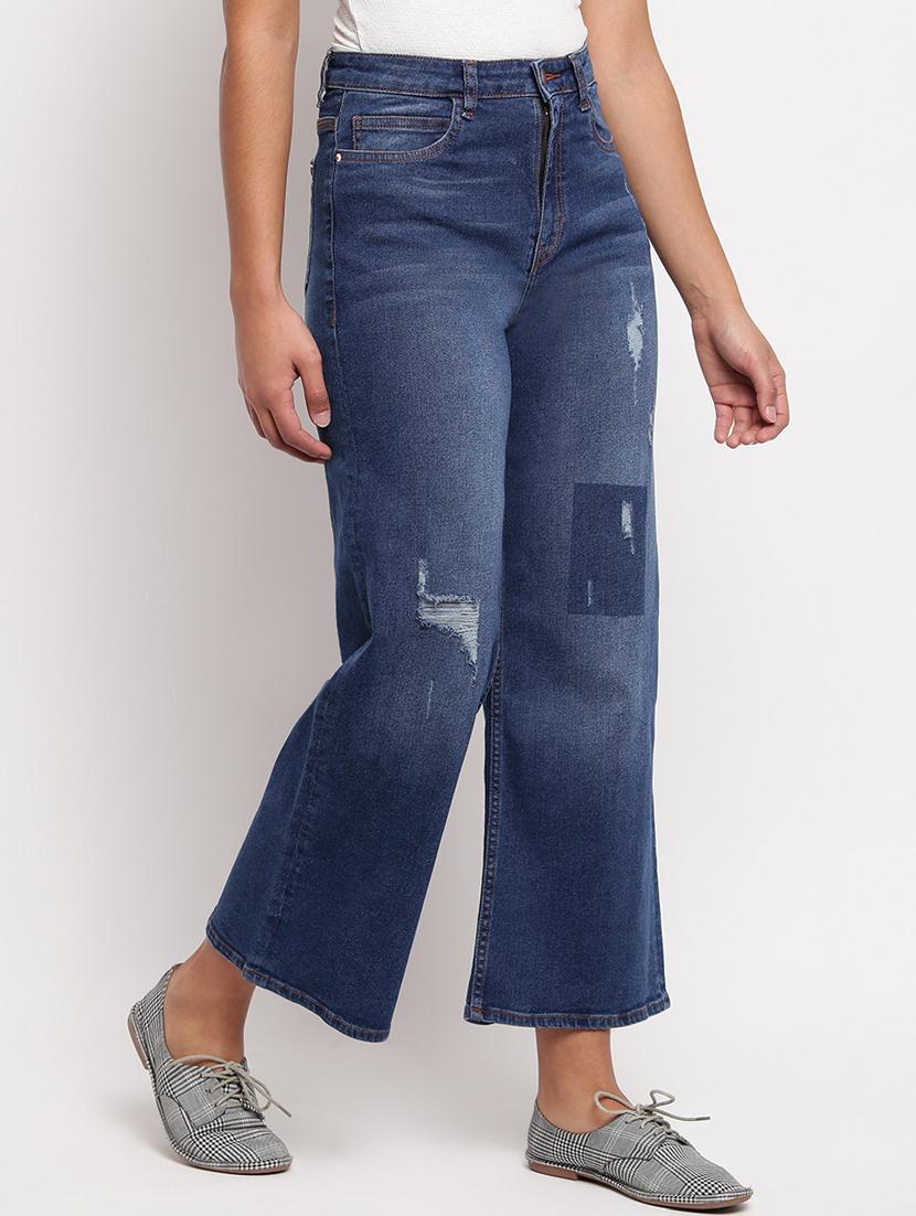 mid rise stone washed jean - 17822442 - Zoom Image - 2