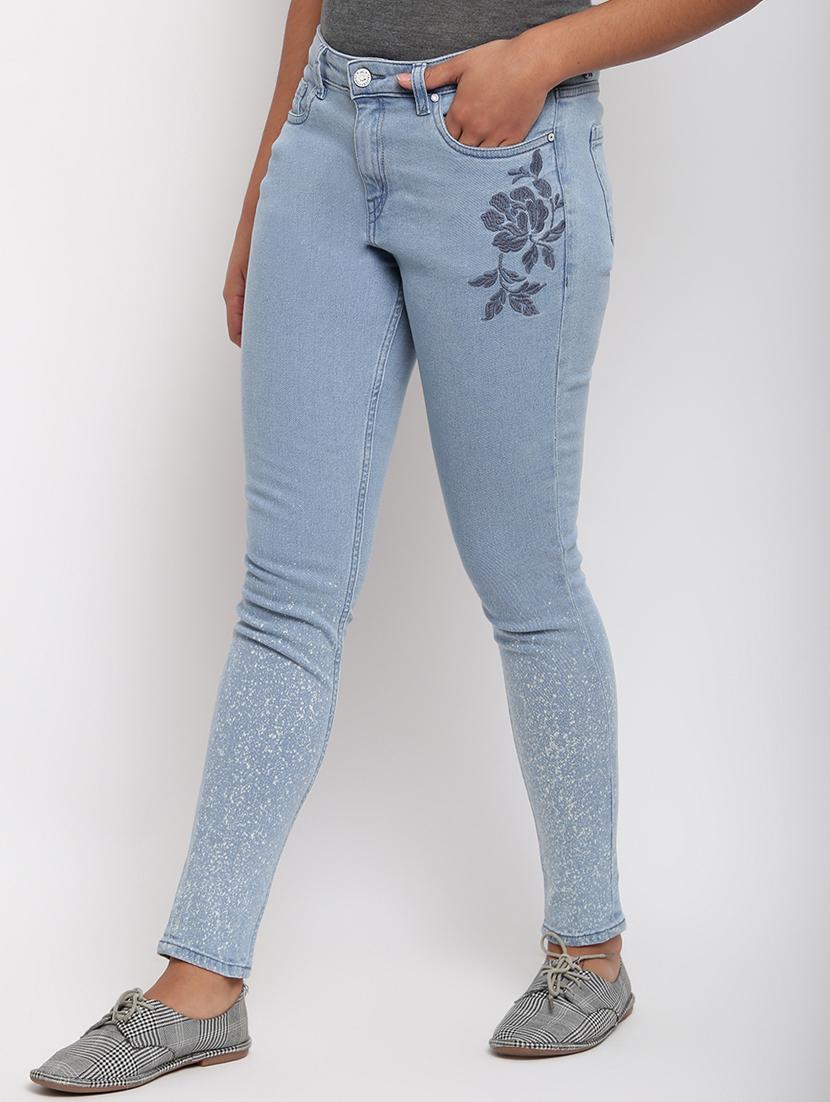 mid rise stone washed jean - 17822443 - Zoom Image - 2