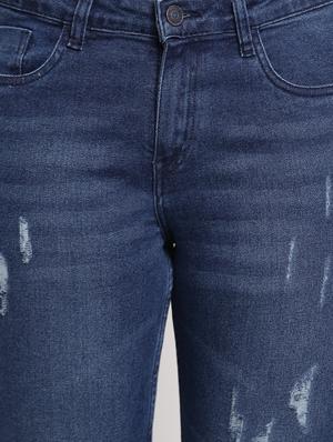 mid rise stone washed jean - 17822449 - Standard Image - 5