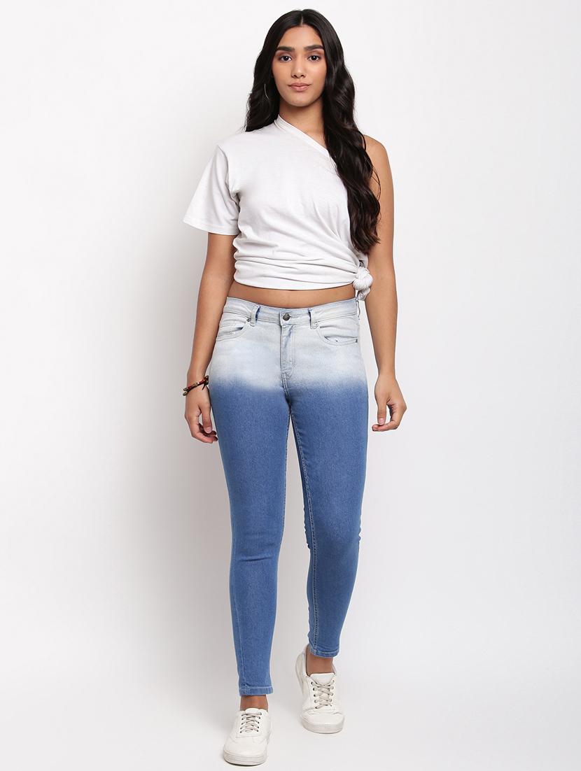 mid rise stone washed jean - 17822452 - Zoom Image - 4