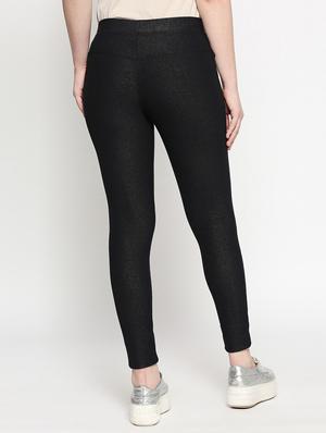 high rise solid jegging - 17822480 - Standard Image - 4