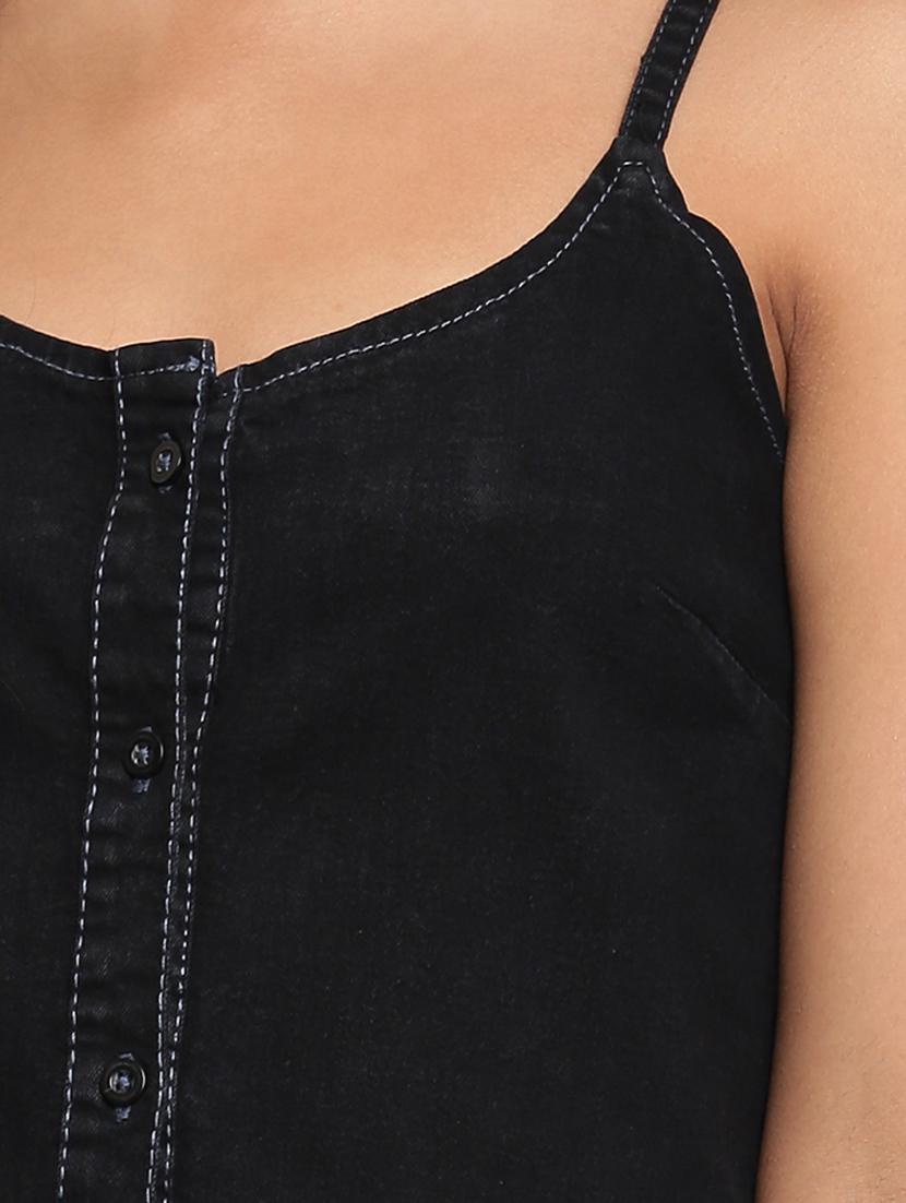 cami neck denim dress - 17822548 - Zoom Image - 5