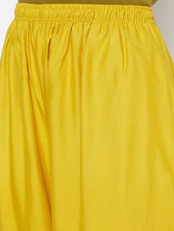 mid rise solid palazzo - 17823202 - Zoom Image - 5