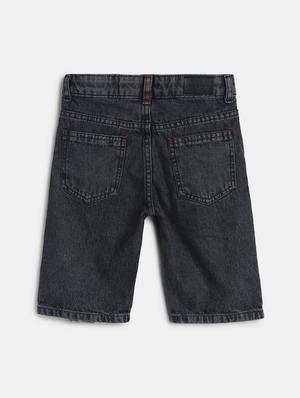 black distressed shorts - 17823209 - Standard Image - 2