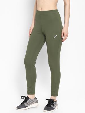 high rise solid track pant - 17823795 - Standard Image - 2