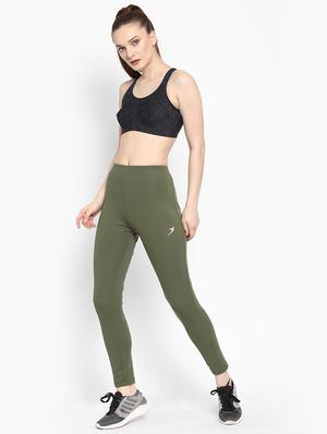 high rise solid track pant - 17823795 - Standard Image - 5
