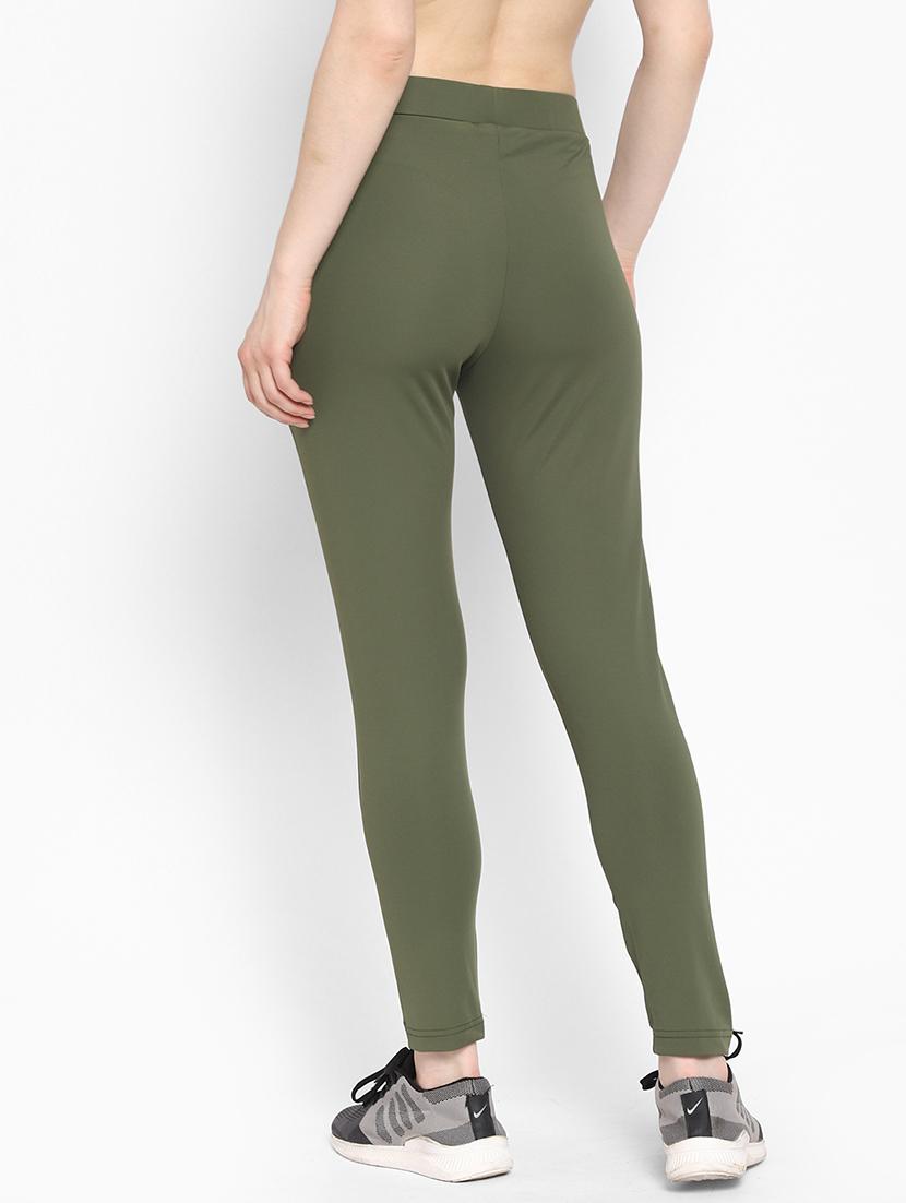 high rise solid track pant - 17823795 - Zoom Image - 4