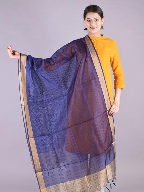 jaquard dupatta - 17824356 - Standard Image - 1