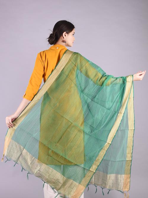 jaquard dupatta - 17824358 - Standard Image - 1