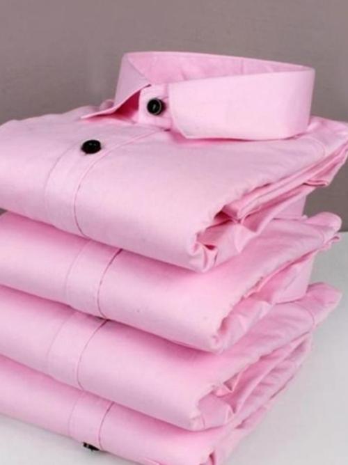 pink cotton shirt - 17824911 - Standard Image - 1