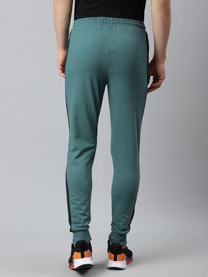 green side taped full length track pant - 17825430 - Standard Image - 3