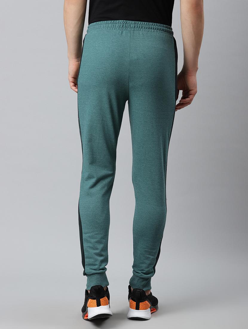 green side taped full length track pant - 17825430 - Zoom Image - 3