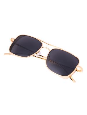 royalmede rectangle metal sunglasses men and women - 17825770 - Standard Image - 3