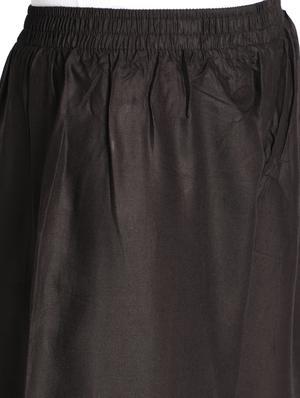 mid rise solid palazzo - 17826886 - Standard Image - 5