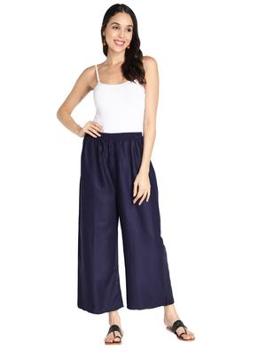 mid rise solid palazzo - 17826887 - Standard Image - 4