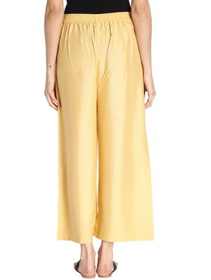mid rise solid palazzo - 17826891 - Standard Image - 3