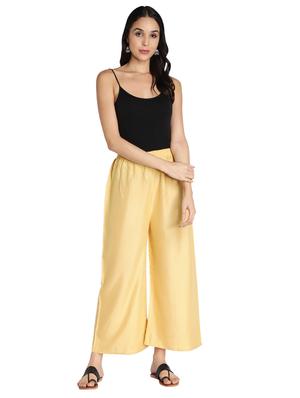mid rise solid palazzo - 17826891 - Standard Image - 4