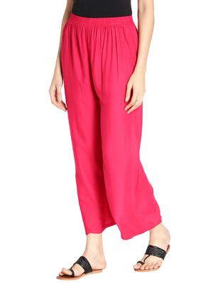 mid rise solid palazzo - 17826894 - Standard Image - 2