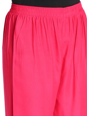 mid rise solid palazzo - 17826894 - Standard Image - 5