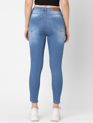 mid rise stone washed jean - 17827085 - Standard Image - 3