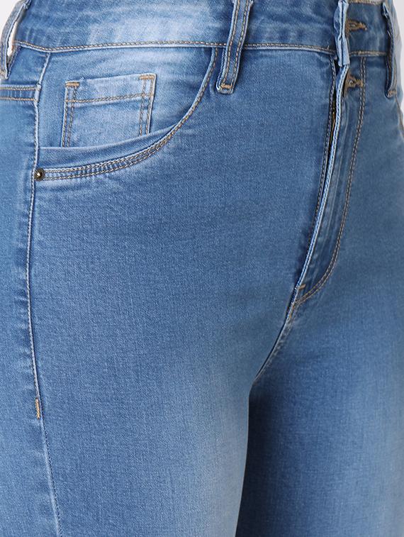 mid rise stone washed jean - 17827085 - Zoom Image - 5