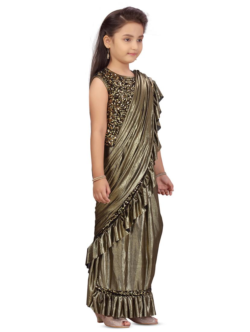 black solid lehnga choli - 17827876 - Zoom Image - 2