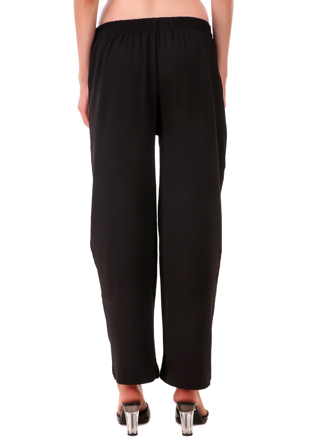 mid rise solid palazzo - 17827964 - Zoom Image - 3