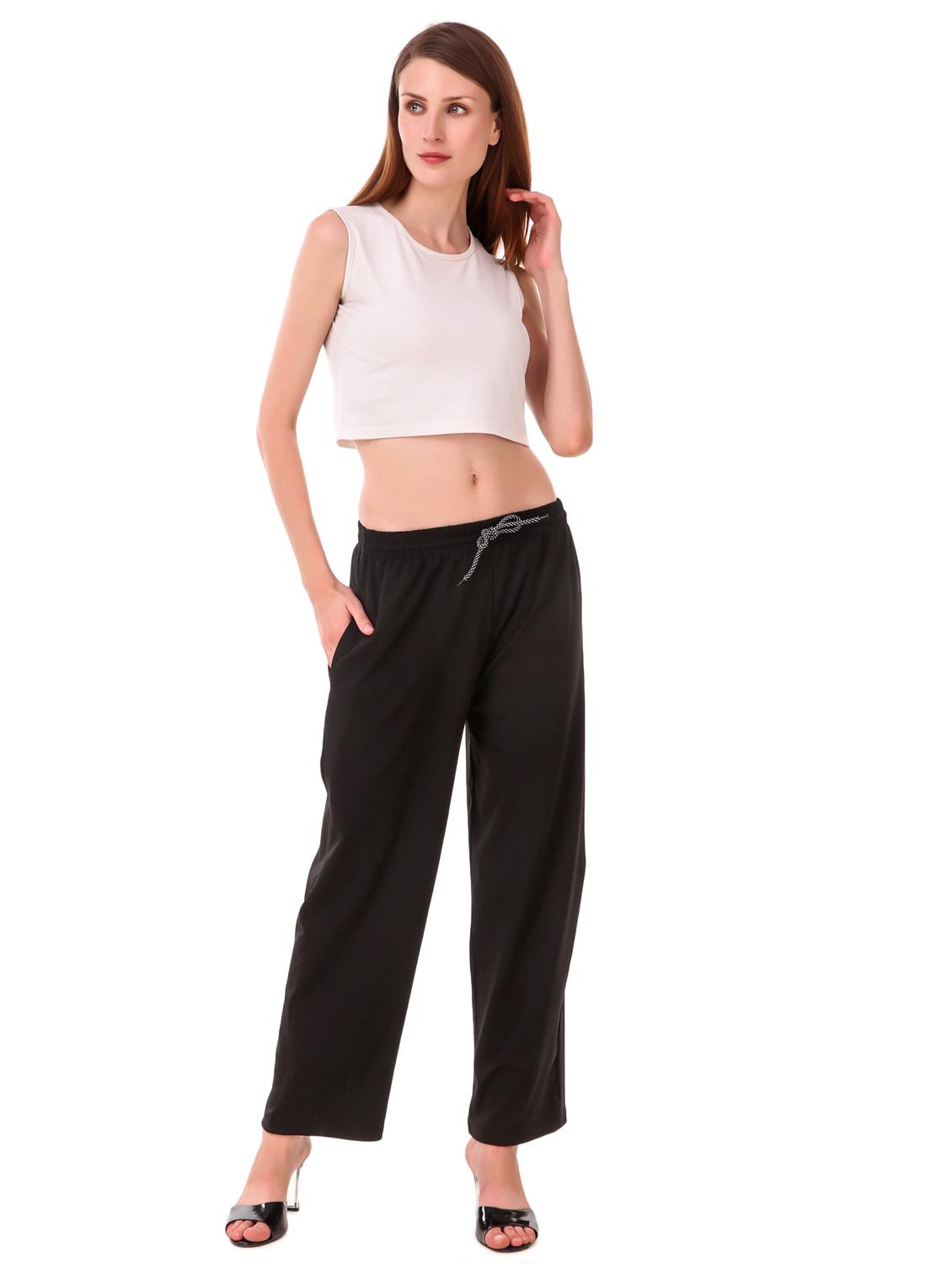 mid rise solid palazzo - 17827964 - Zoom Image - 4