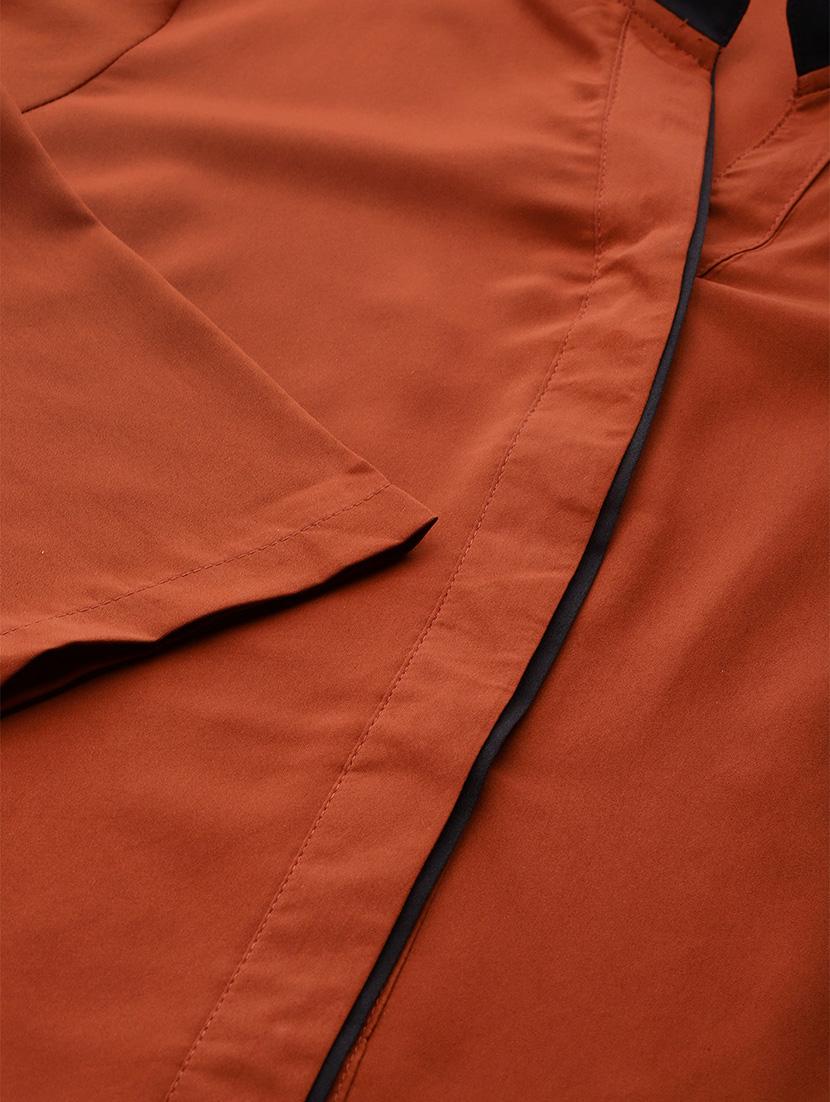 mandarin neck solid shirt - 17830614 - Zoom Image - 6
