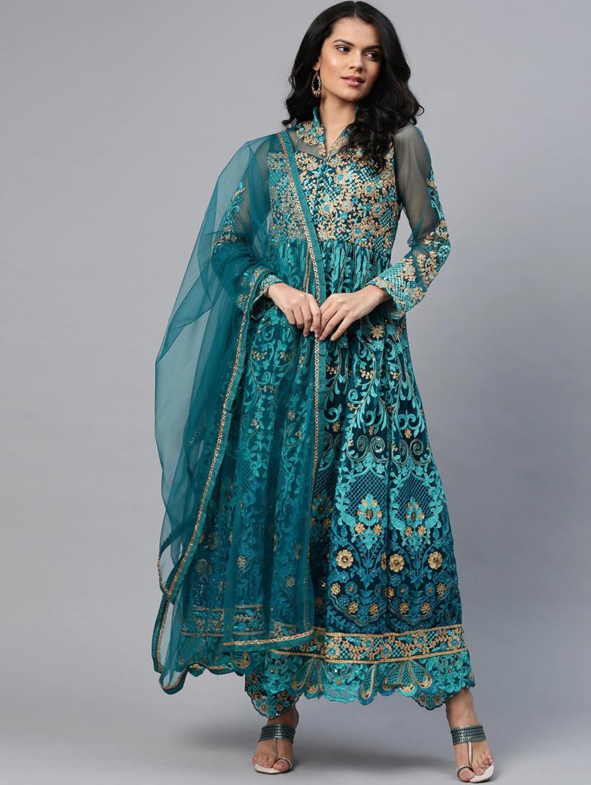 embroidered unstitched suit set - 17832128 - Zoom Image - 1