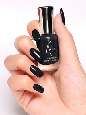 set of 3 strong & healthy nail enamel (mint green , midnight black & mauve ) - 17832198 - Standard Image - 3