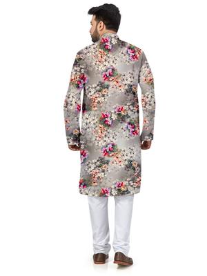 polly cotton digital print kurta pajama - 17832620 - Standard Image - 2