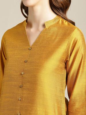 solid kurta skirt set - 17832770 - Standard Image - 5