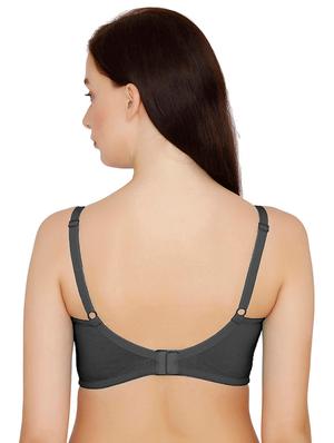 black solid regular bra - 17834679 - Standard Image - 3