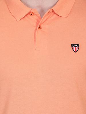 peach solid polo t-shirt - 17834763 - Standard Image - 5