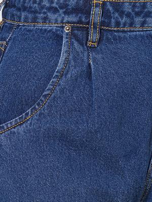 high rise stone washed jean - 17835112 - Standard Image - 5
