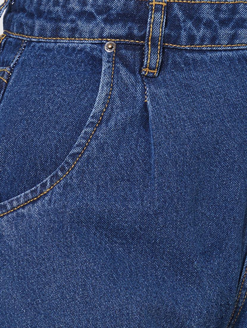 high rise stone washed jean - 17835112 - Zoom Image - 5