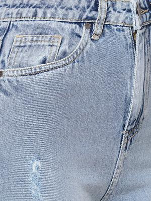 high rise stone washed jean - 17835114 - Standard Image - 5