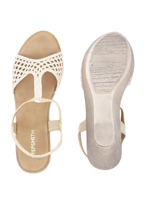 black backstrap wedge sandal - 17835233 - Standard Image - 4