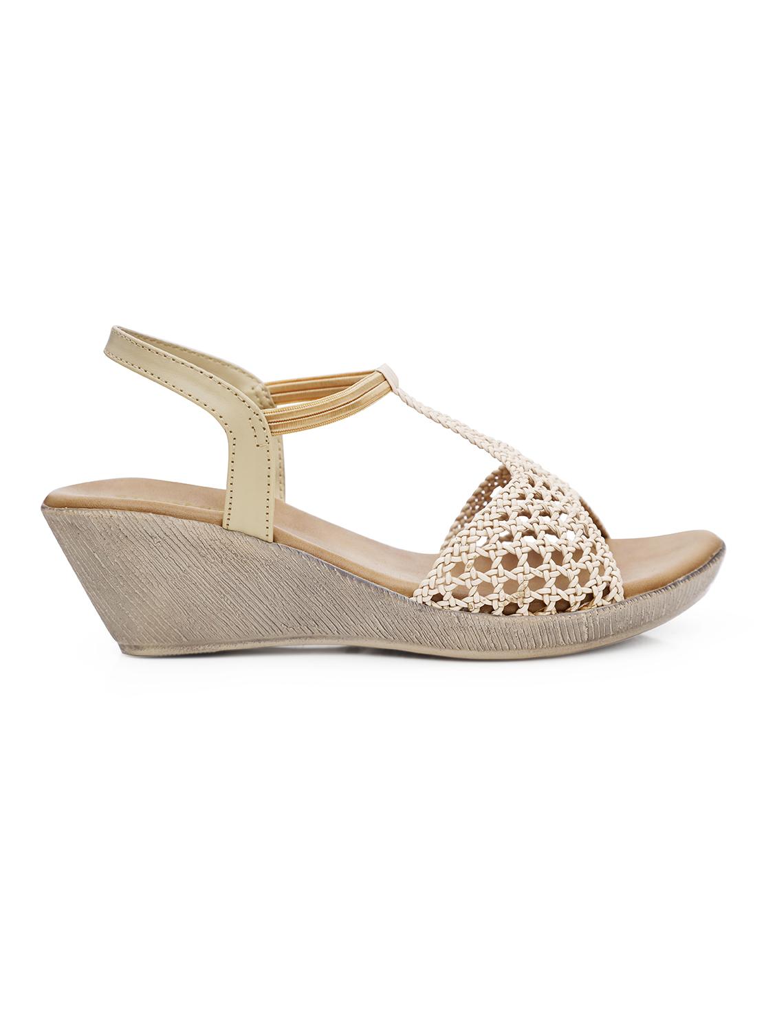 black backstrap wedge sandal - 17835233 - Zoom Image - 2