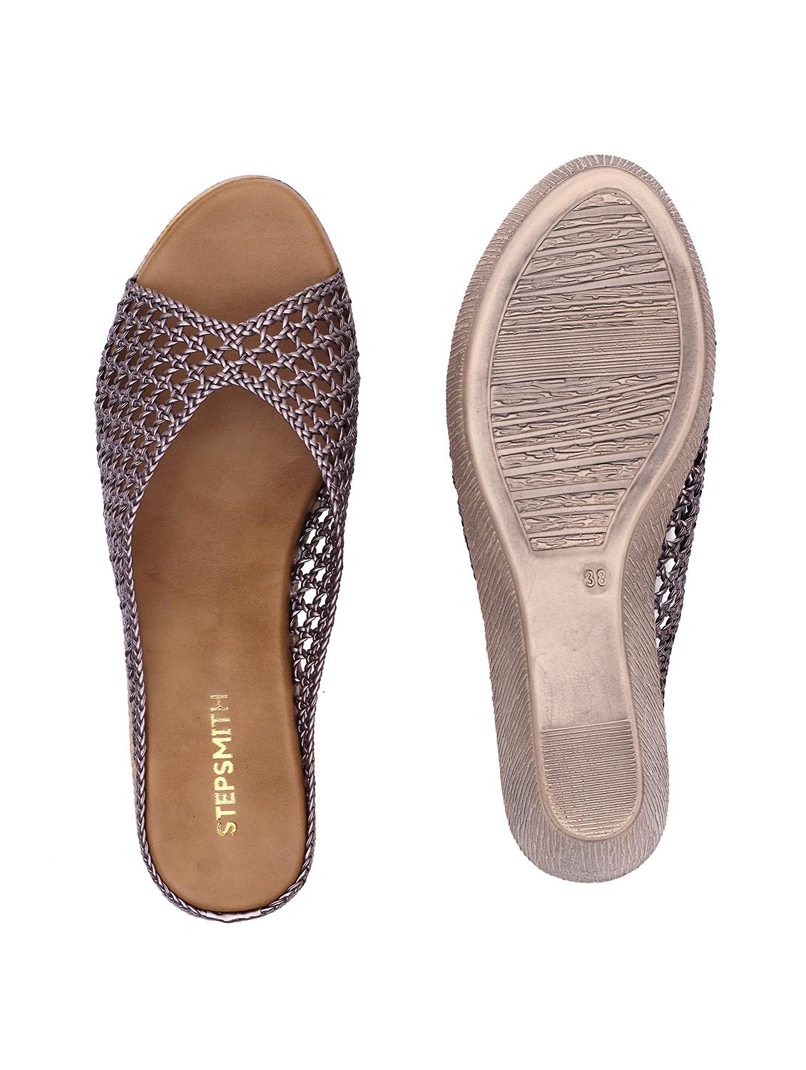 grey slip on wedge - 17835239 - Zoom Image - 4