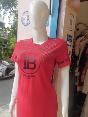 red cotton tunic - 17835398 - Standard Image - 2