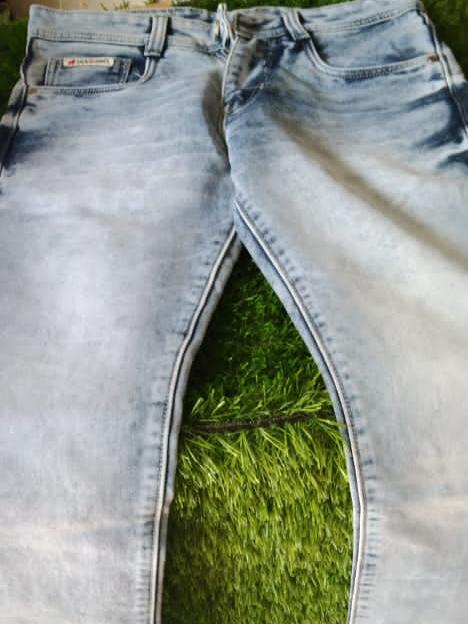 red denim jeans - 17835741 - Standard Image - 1