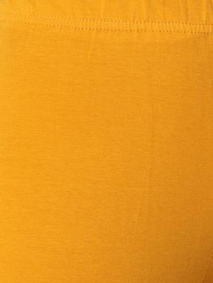 yellow lycra churidars - 17836016 - Standard Image - 5
