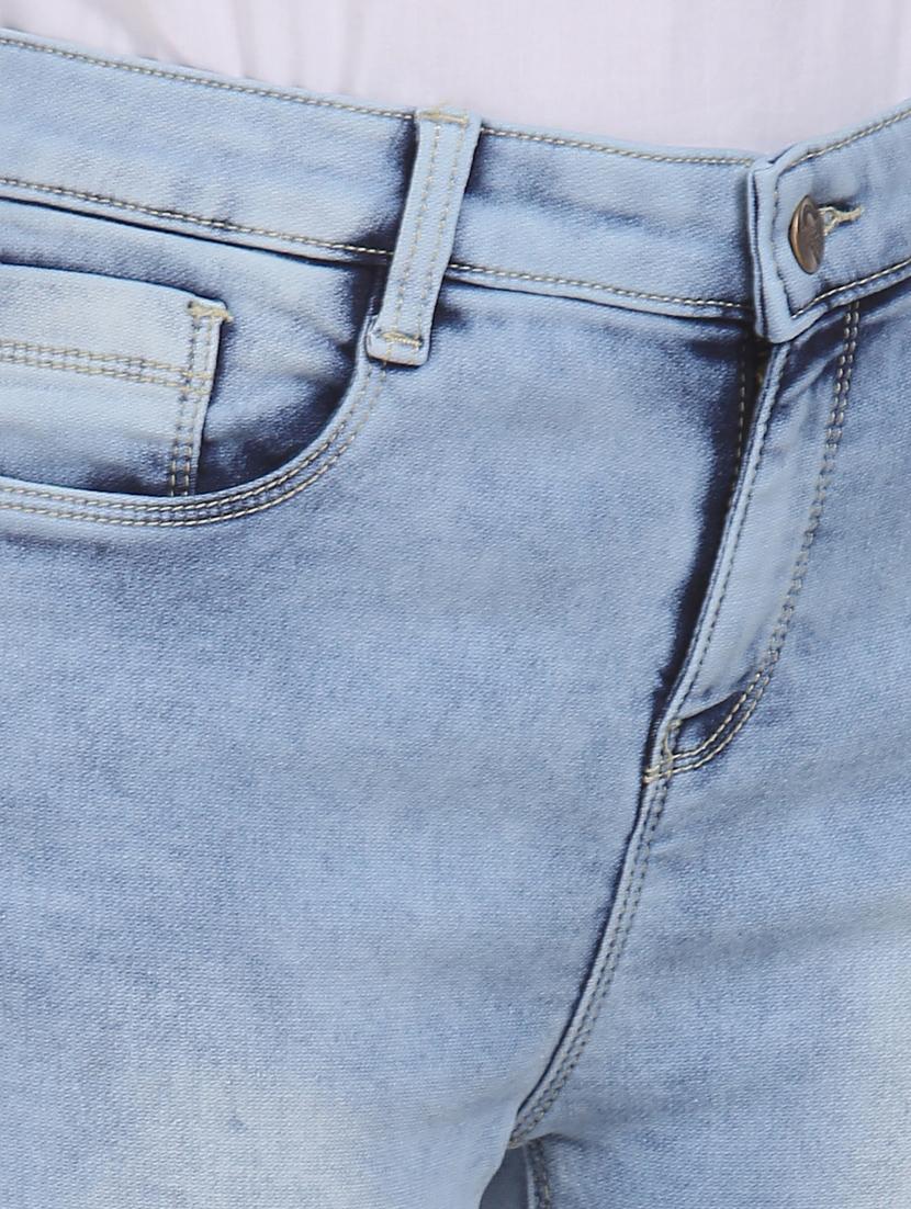 high rise stone washed jeans - 17836107 - Zoom Image - 5