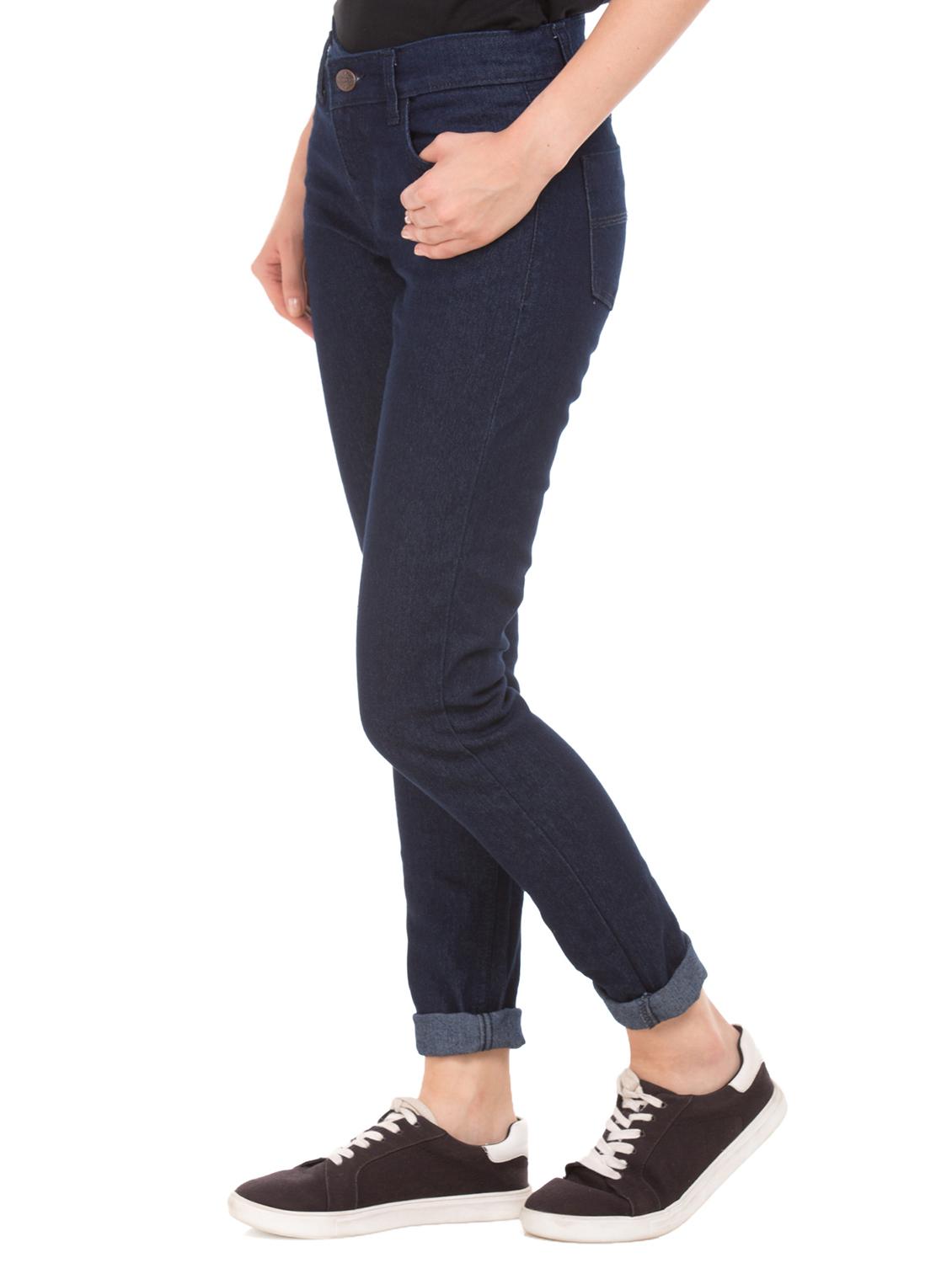 mid rise stone washed jeans - 17836113 - Zoom Image - 2